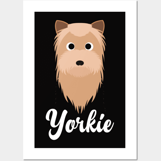 Yorkshire Terrier Yorkie Wall Art by DoggyStyles